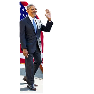 Obama Farewell Wave Png 79 PNG image