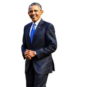 Obama In Suit Png 05242024 PNG image