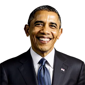 Obama Smiling Png Oif37 PNG image