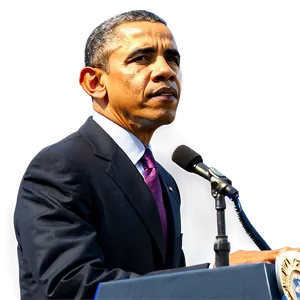 Obama Speech Png 05242024 PNG image