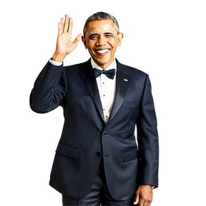 Obama Wave Png Agm PNG image