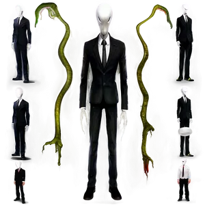 Obscure Slender Man PNG 96
