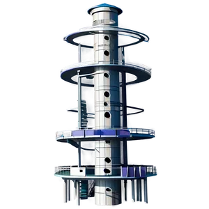 Observation Tower PNG Ypa41