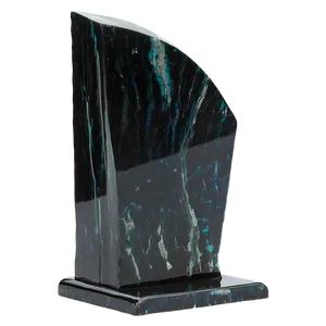 Obsidian Bookend Pair PNG Yrw54 PNG
