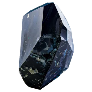 Obsidian Mineral Sample PNG 39