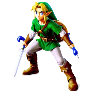 Ocarina Of Time Link PNG 05212024