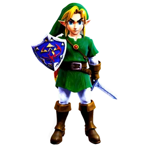 Ocarina Of Time Link PNG Qgg