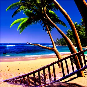 Ocean Beach Paradise Png Btn PNG image