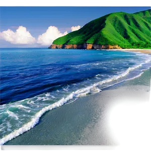 Ocean Cliff View Png 21 PNG image