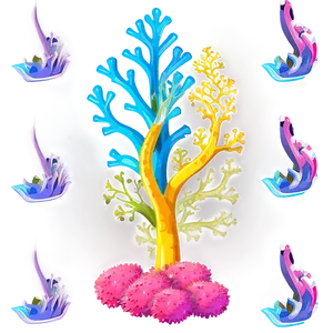 Ocean Colorful Coral Png 83 PNG image