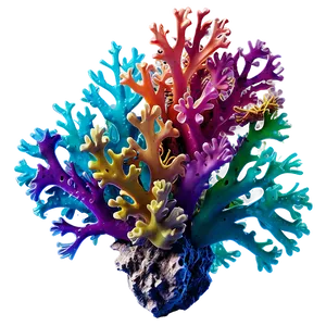 Ocean Colorful Coral Png Gvk64 PNG image