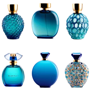 Ocean Inspired Perfume Bottle PNG 06212024 PNG