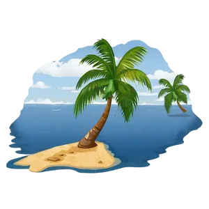 Ocean Island Paradise PNG Aik29 PNG