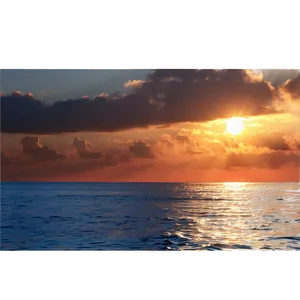 Ocean Sunset View Png 38 PNG image