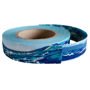 Ocean Tape Aesthetic Png 06272024 PNG image