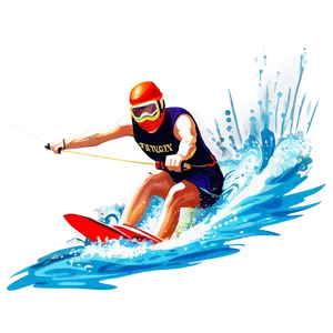 Ocean Water Skiing Png 69 PNG image