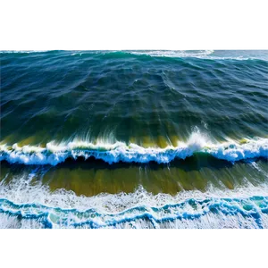 Ocean Wave Aerial View PNG Prg53 PNG