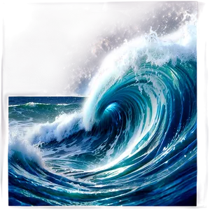 Ocean Wave Background PNG Yjd
