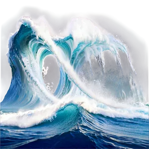 Ocean Wave Break Png 06132024 PNG image