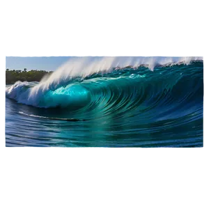 Ocean Wave Calm PNG 24