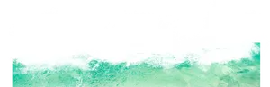 Ocean Wave Cresting Transparent Background PNG image