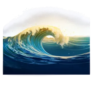 Ocean Wave Illustration Png 53 PNG image