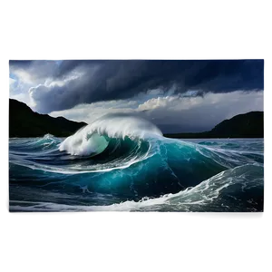 Ocean Wave Storm PNG 60