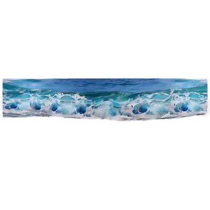 Ocean Waves Summer Png 05212024 PNG image