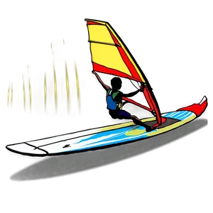 Ocean Windsurfing Excitement Png 9 PNG image