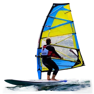 Ocean Windsurfing Excitement Png Dhx PNG image