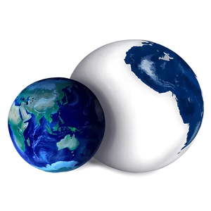 Oceanic Blue Planet Representation PNG Egg59 PNG