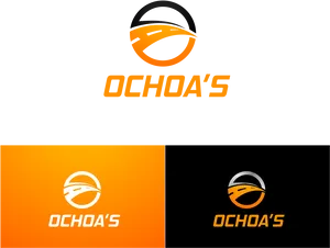Ochoas Logo Design Variations PNG image