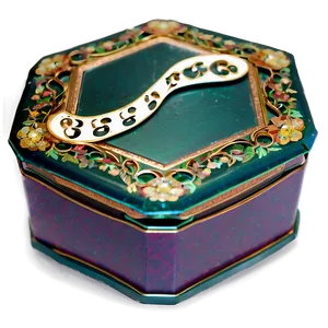 Octagonal Music Box PNG 06282024