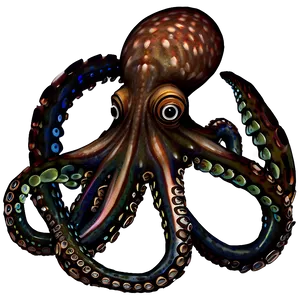 Octopus Camouflage PNG Ofh75 PNG