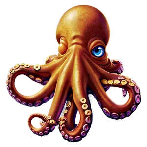 Octopus Emoji Png 05062024 PNG image