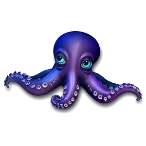 Octopus Emoji PNG Ayu