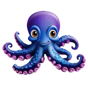 Octopus Emoji Png Dgw67 PNG image
