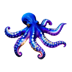 Octopus In Ocean PNG 45