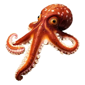Octopus On The Beach PNG 05062024 PNG