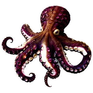 Octopus On The Beach PNG Mci48 PNG