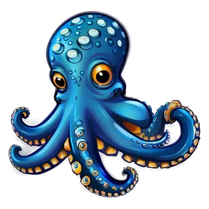 Octopus Playing Instruments Png 4 PNG image