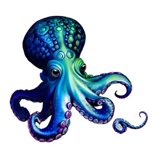 Octopus Silhouette PNG 05062024