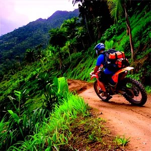 Off-road Biking Adventure PNG 06282024
