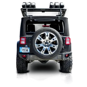 Off-road Jeep Back PNG 06262024 PNG
