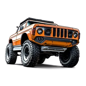 Off-road Vehicle Sketch Png 40 PNG image