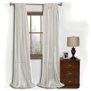 Off White Curtains Png Dft79 PNG image