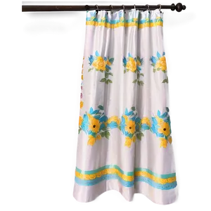 Off White Curtains PNG Eng