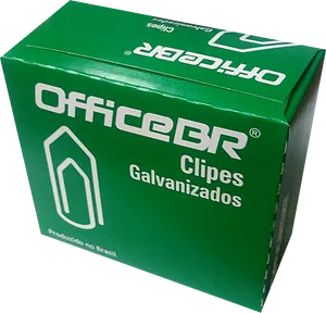 Office B R Galvanized Clips Box PNG