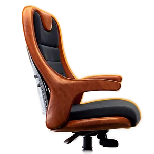 Office Chair With Headrest Png Xak PNG image