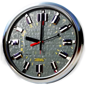 Office Clock Clipart PNG 06262024